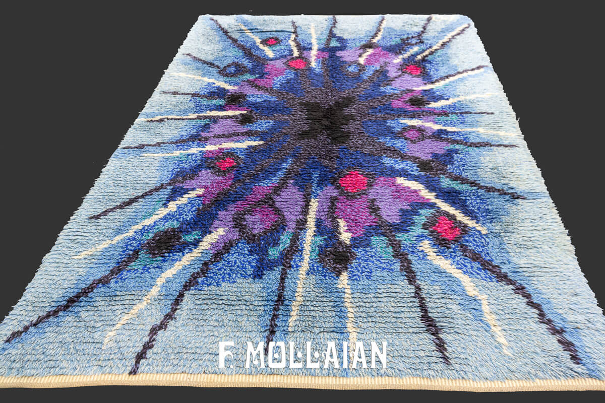 Rya Rug Abstract Design n°:456260